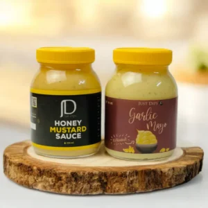 Honey Mustard + Roasted Garlic Mayo Combo